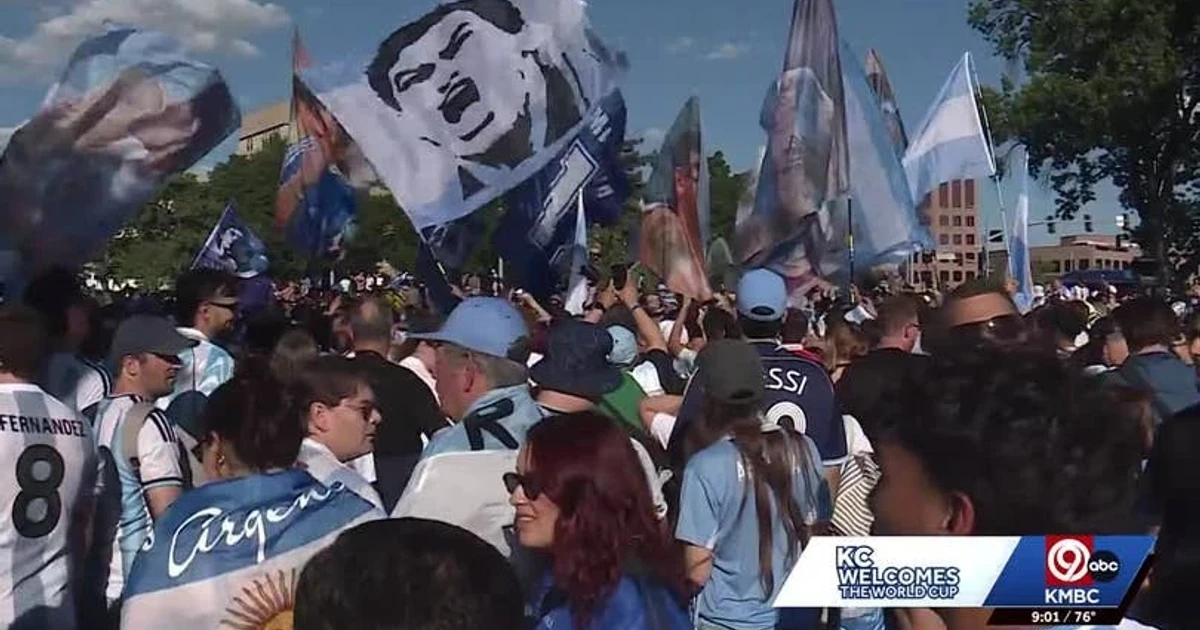 Argentine fans flood Kansas City ahead of World Cup opener