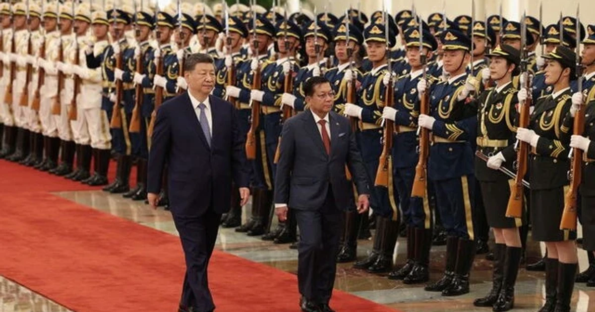 Xi backs Myanmar junta leader in Beijing talks