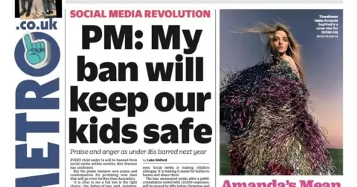 UK plans social media ban for under-16s, with extra safety blocks