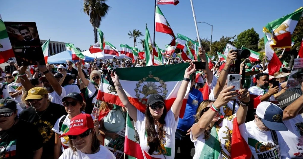 Iran World Cup opener in Los Angeles draws anti-regime protests