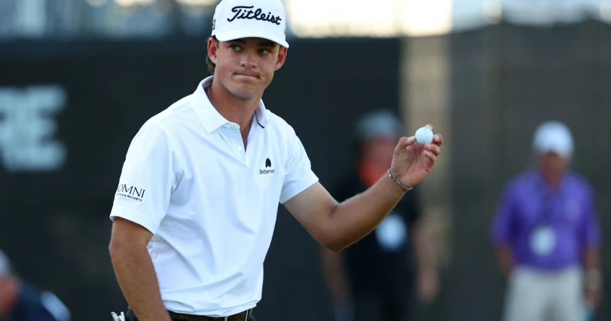 Jackson Koivun's final amateur start signals a major leap to pro golf
