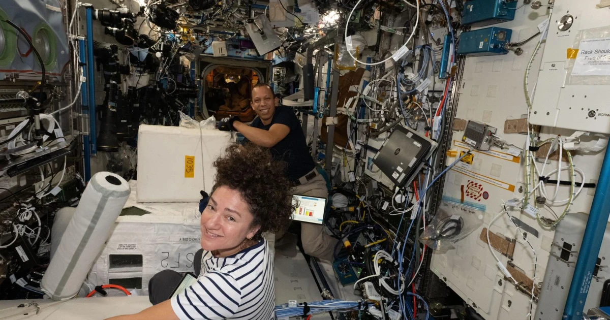 NASA links New Jersey students with astronauts in live space call