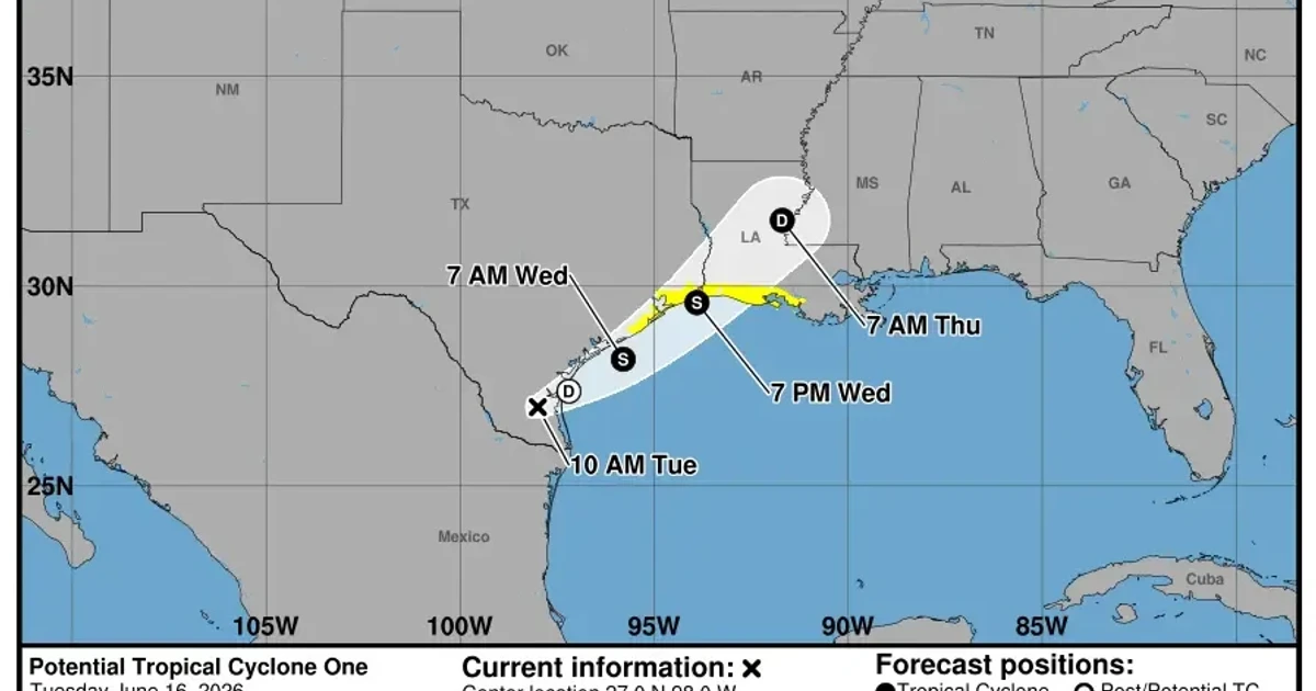 Potential Tropical Cyclone One could become season’s first storm