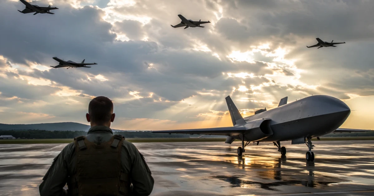 European militaries race to build AI wingman drones
