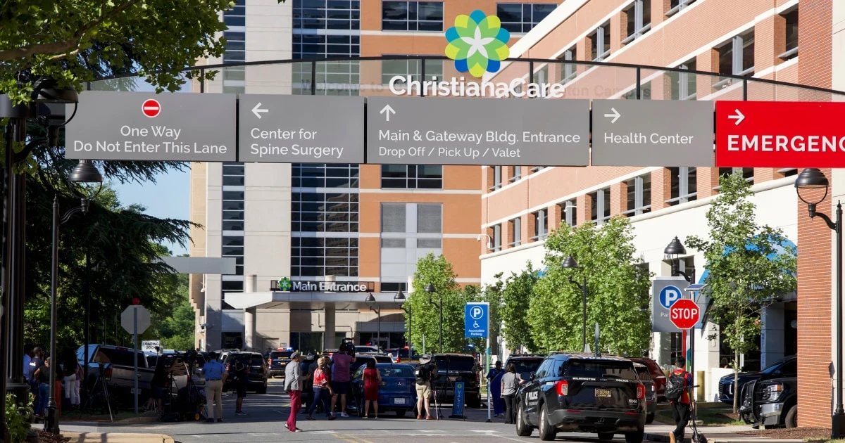 One killed, another injured in shooting at Wilmington hospital