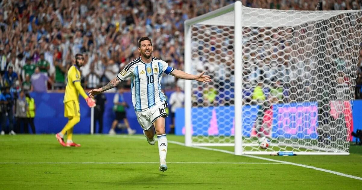 Messi scores hat trick as Argentina opens World Cup defense with 3-0 win