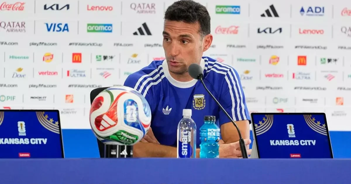 Scaloni stays stone-faced as Messi scores hat trick in Argentina debut