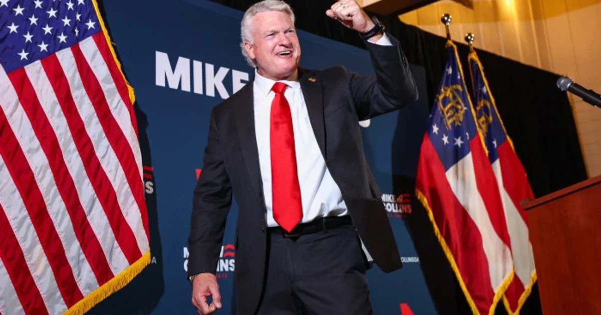 Trump-backed Collins wins Georgia Senate runoff, Jones loses governor race