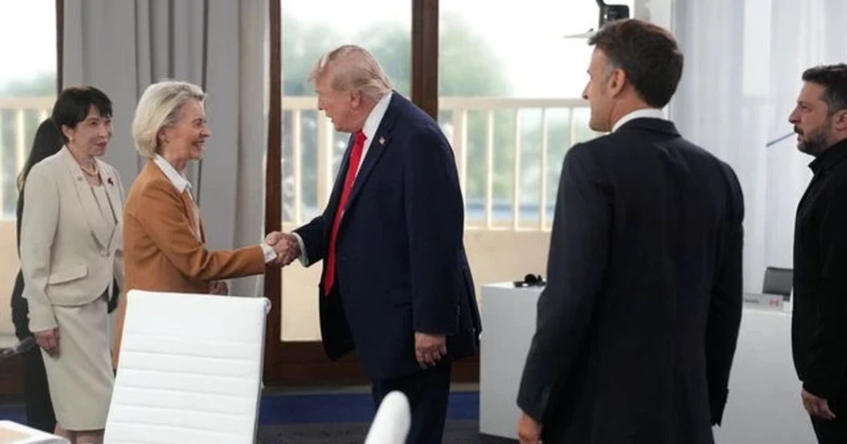 von der Leyen urges U.S.-EU cooperation on access to top AI models