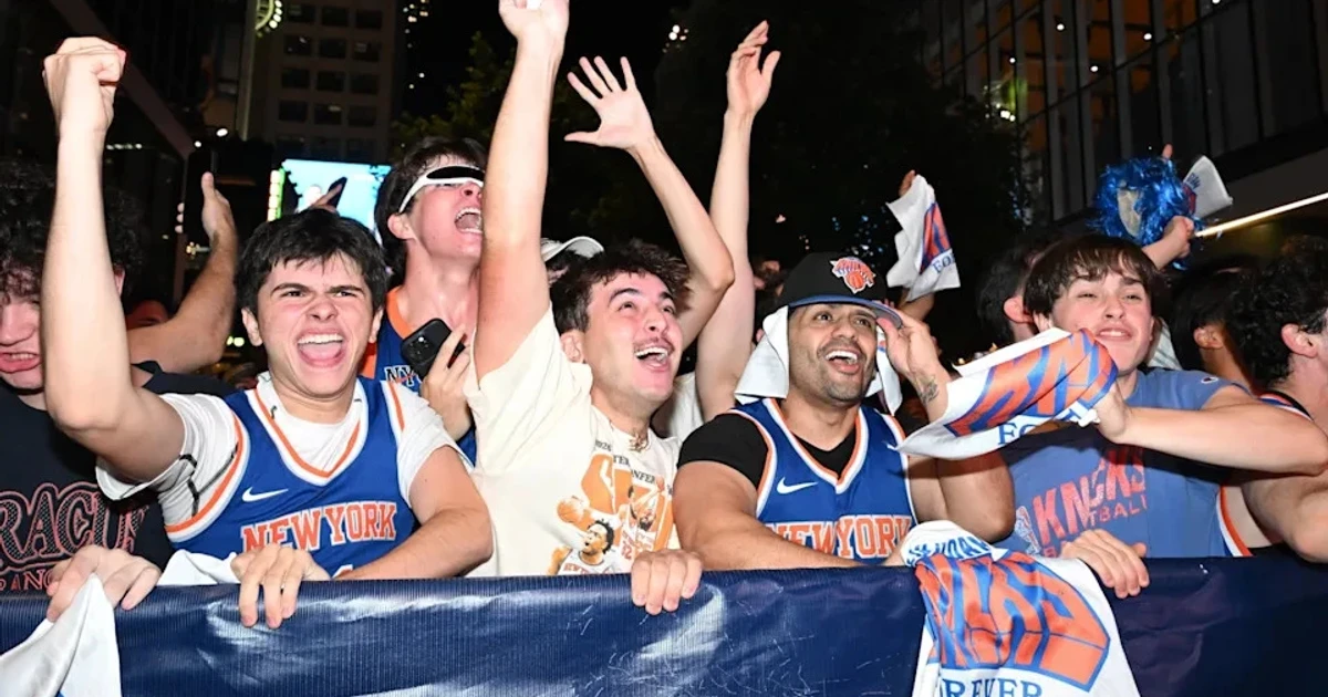 New York celebrates Knicks with first-ever ticker-tape parade