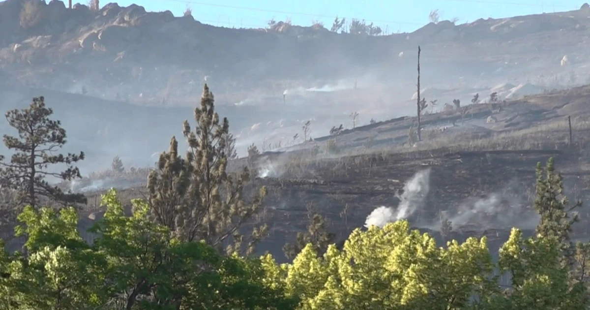 Upriver Fire burns 222 acres in Spokane, forces evacuations