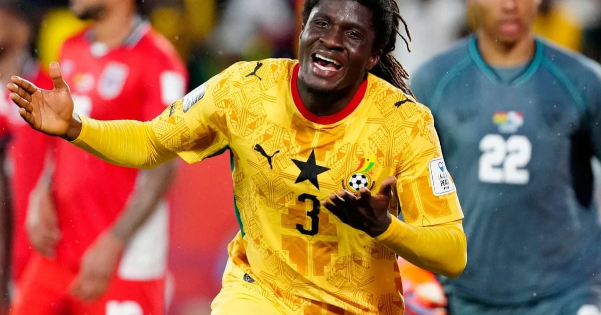 Ghana stuns Panama with stoppage-time winner in World Cup debut