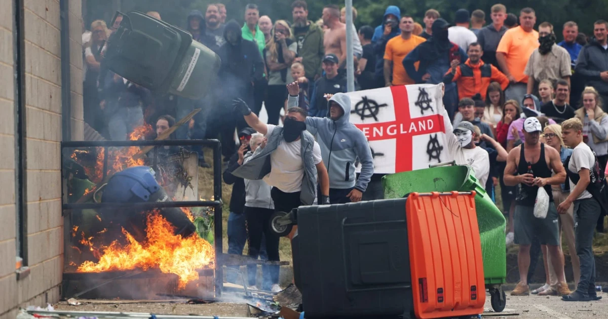 Far-right riots expose Britain’s failed asylum hotel system