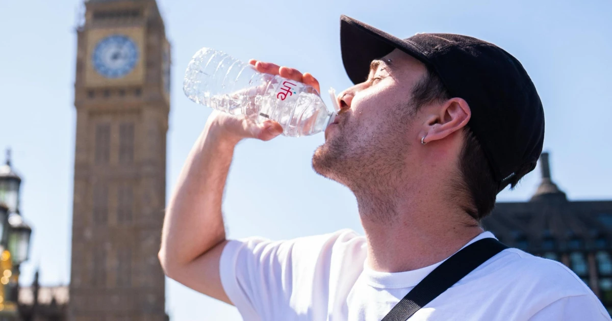 Amber heat warning issued for southern England and southeast Wales