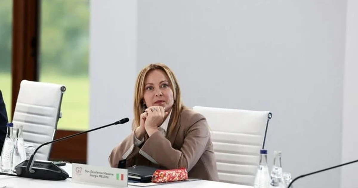 Meloni rebukes Trump over claim she begged for G7 photo