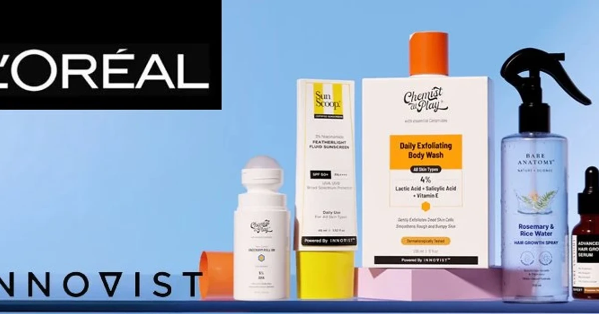 L’Oréal buys majority stake in Indian beauty startup Innovist