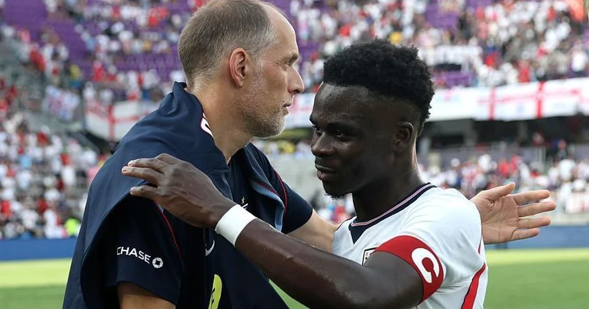 Tuchel hints Saka unlikely to start for England against Ghana