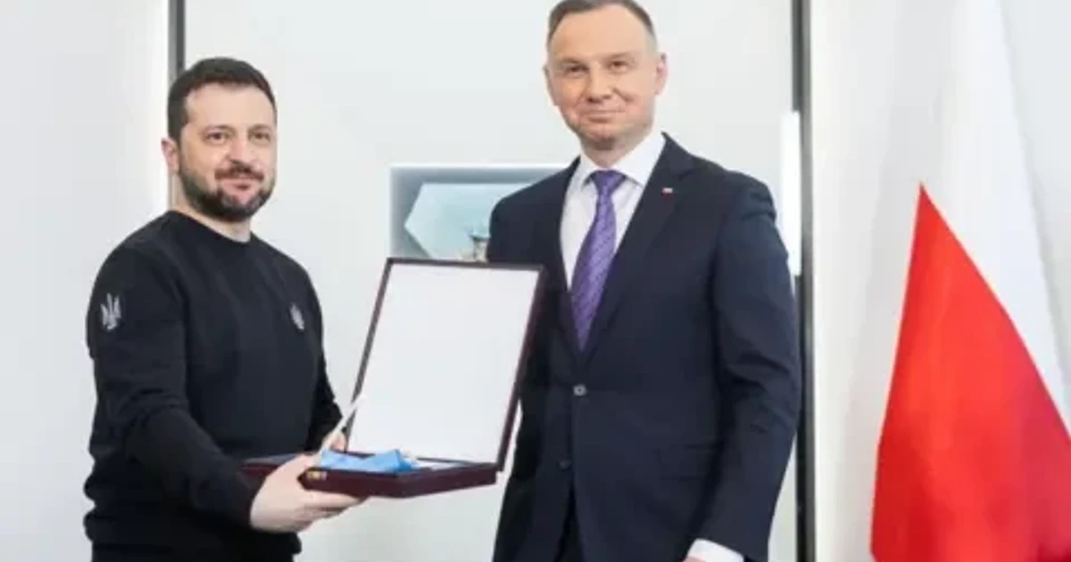 Poland to revoke Zelenskyy’s top honour over UPA tribute