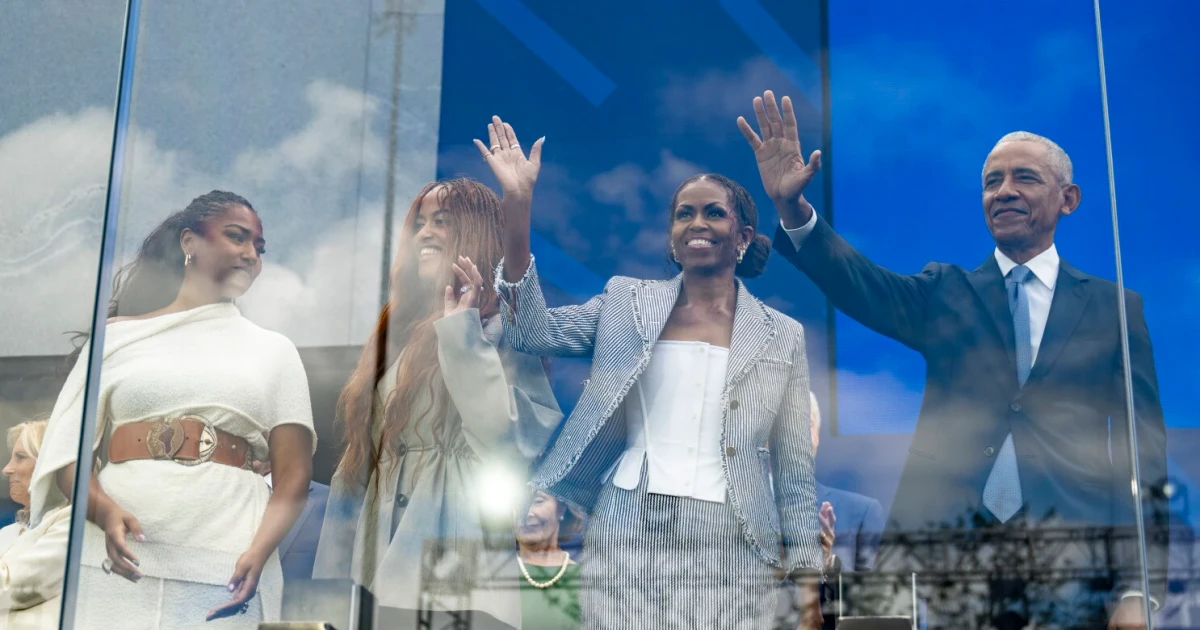 Obama Presidential Center opens in Chicago with surprise Obama visit