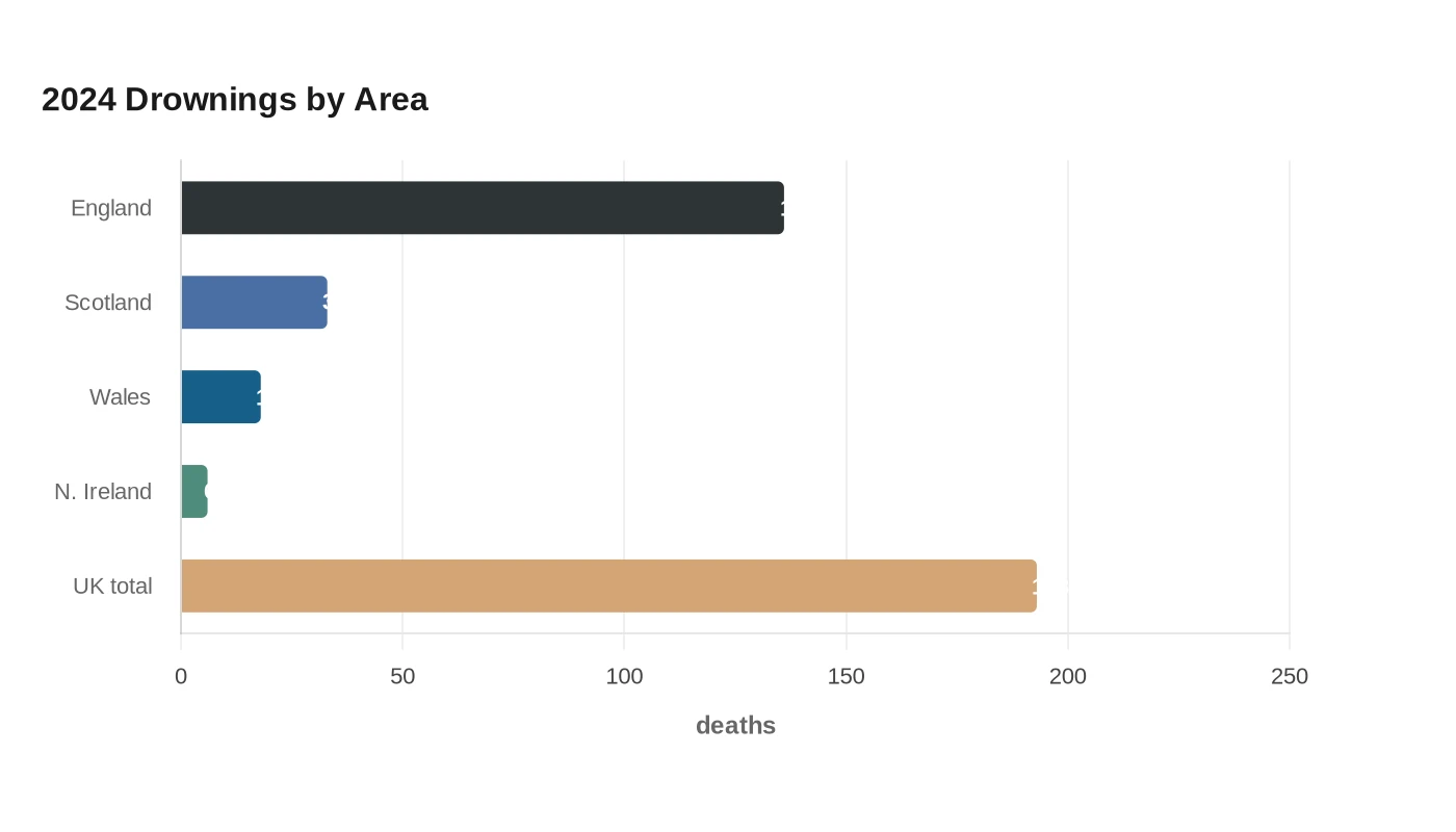 2024 Drownings by Area