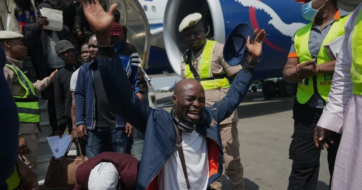 Nigerian returnees from South Africa face old economic struggles at home