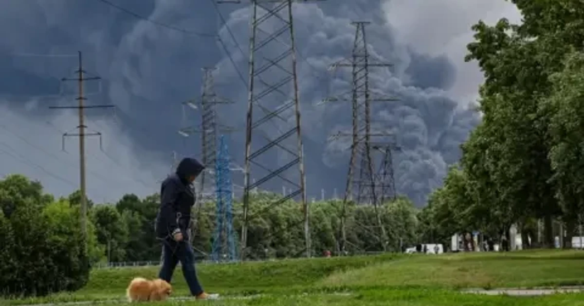 Ukraine launches largest drone attack on Moscow, hitting oil refinery