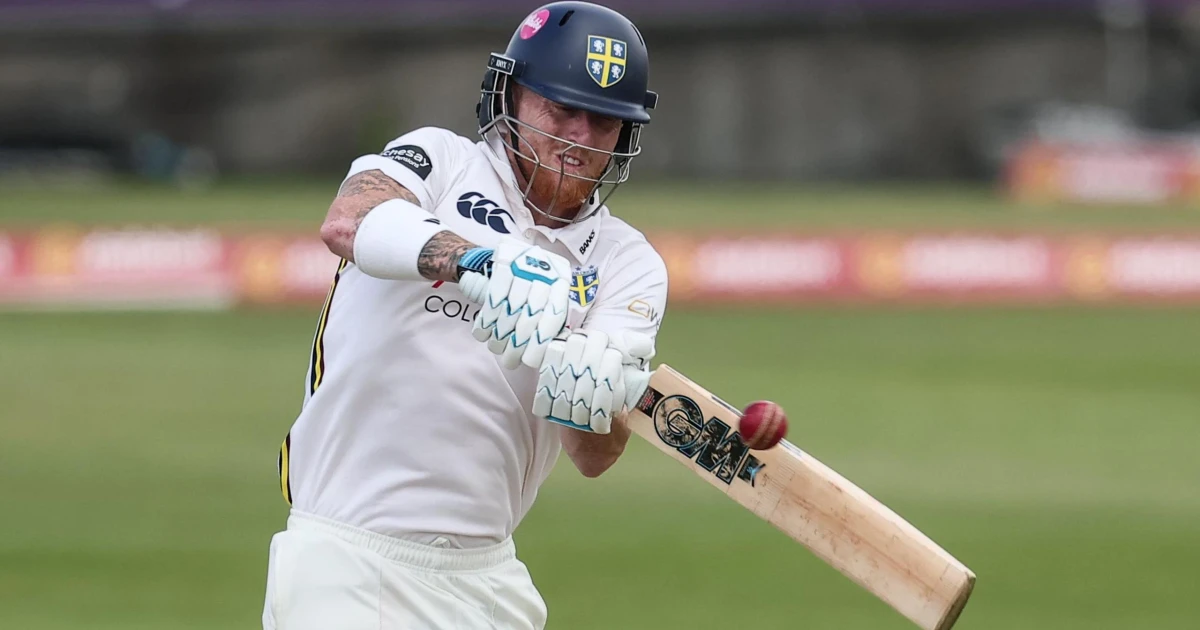 Dropped Ben Stokes makes 95 for Durham as England falter against New Zealand
