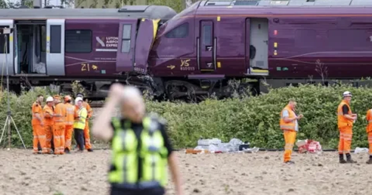 Train driver killed as East Midlands Railway collision injures 100