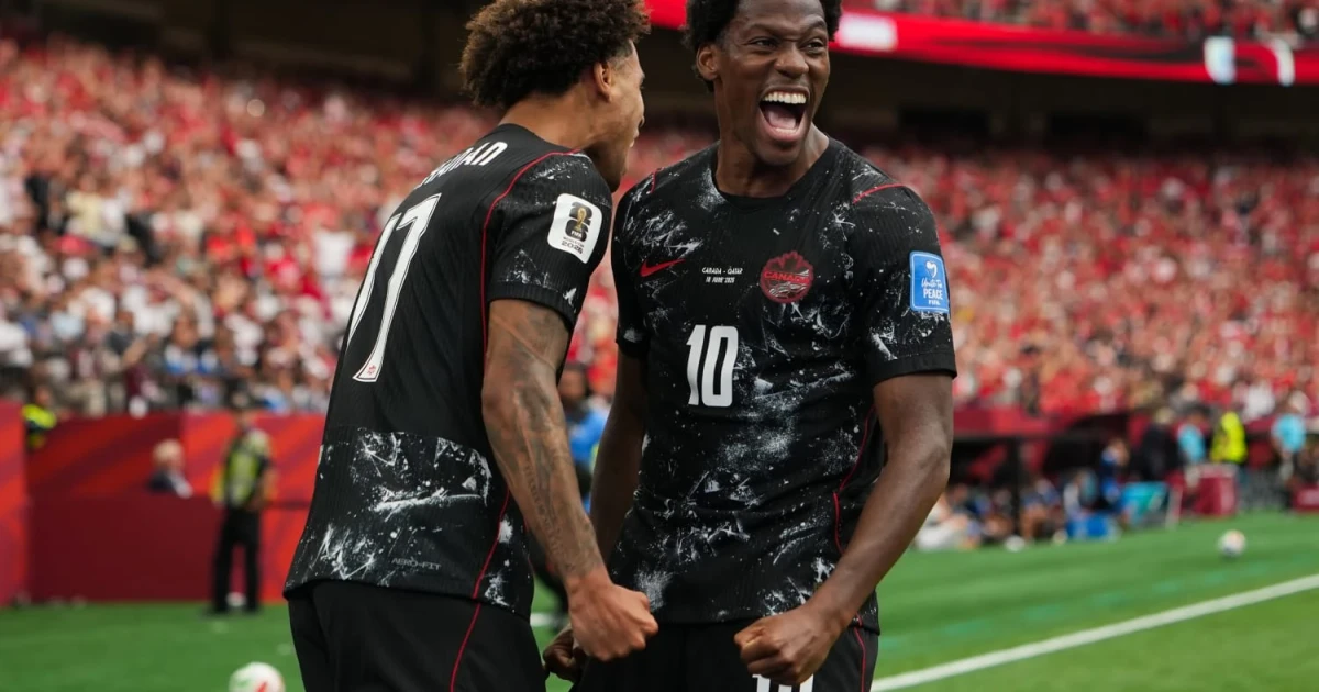 Canada routs Qatar in historic first World Cup win at home