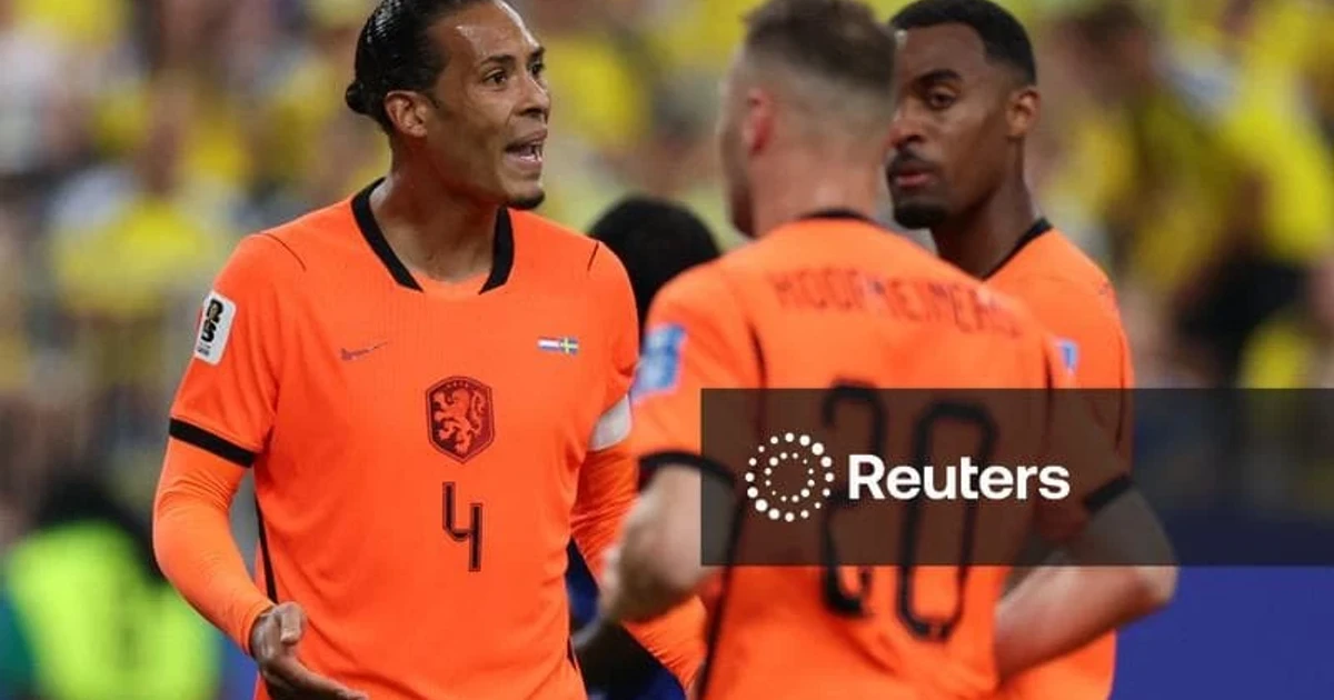 Van Dijk leads Netherlands past Sweden 5-1 in World Cup rout