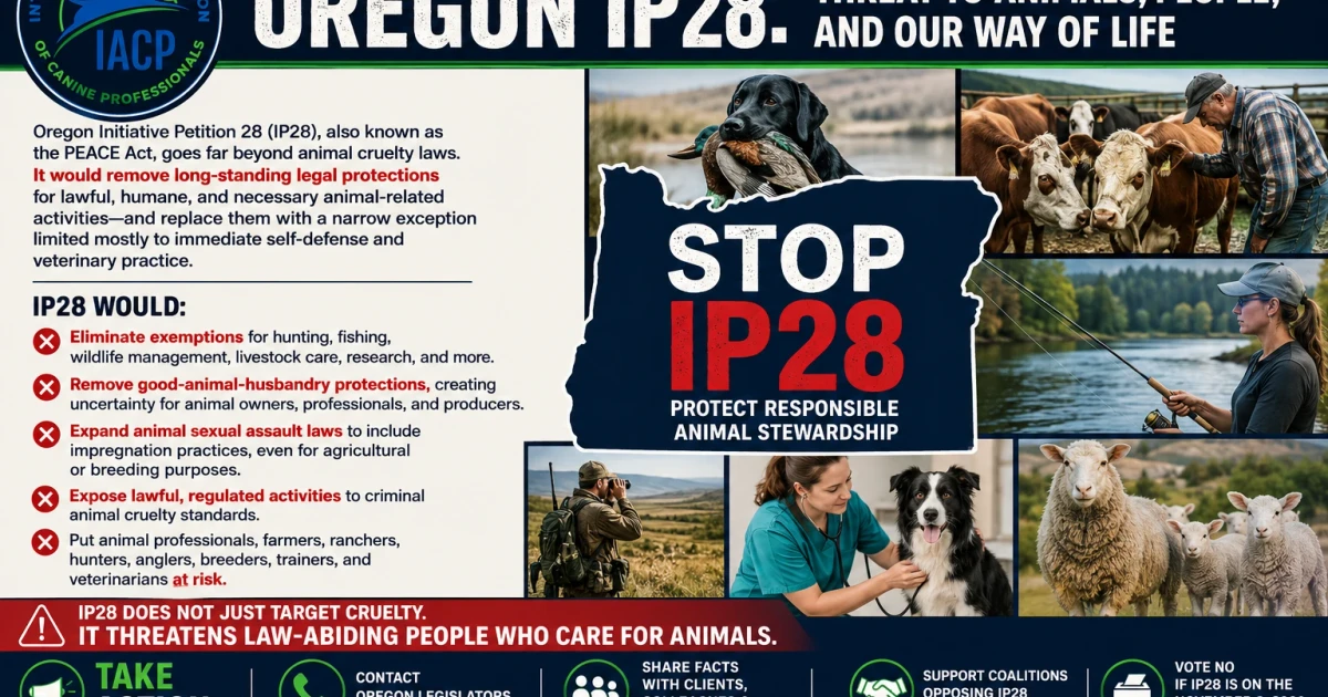 Oregon animal rights referendum could end fishing, hunting and pest control