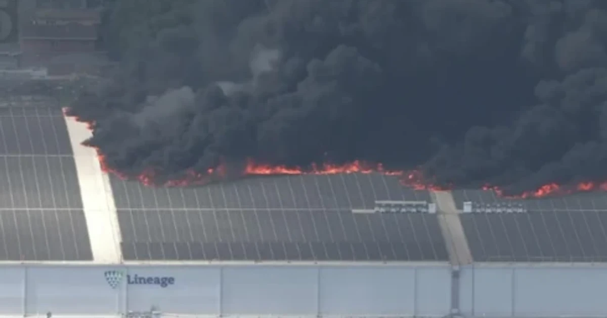 Firefighters gain ground as Boyle Heights warehouse fire enters fifth day