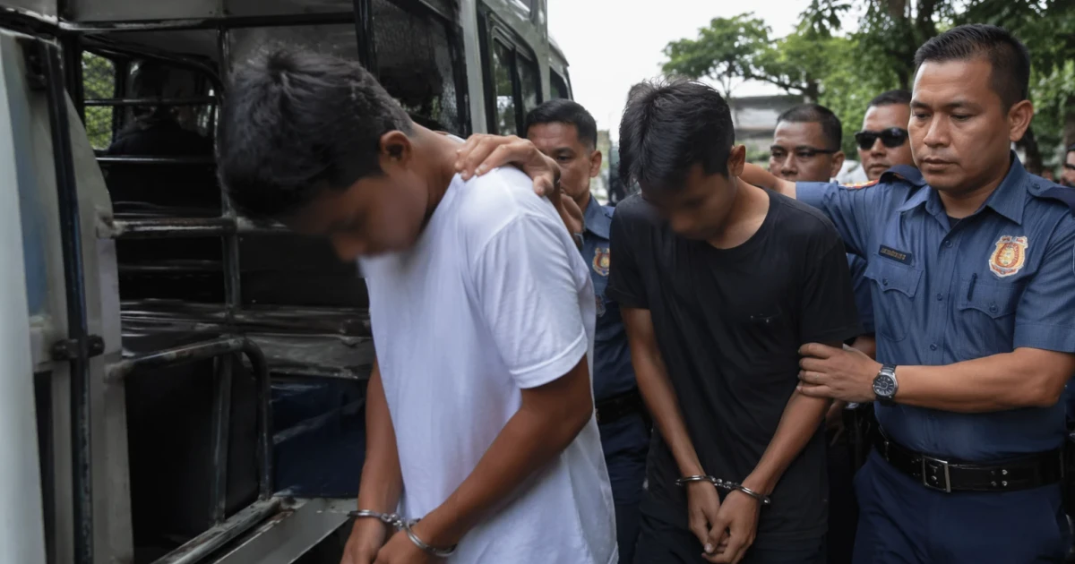 Two boys arrested after deadly school shooting in the Philippines