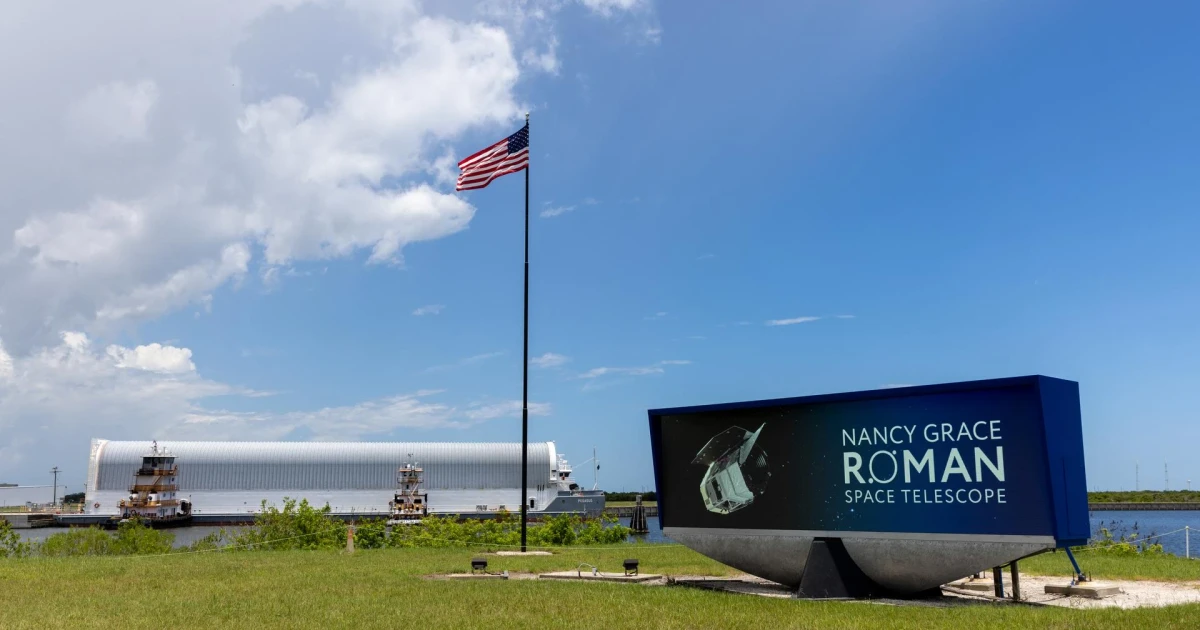 NASA's Roman Space Telescope arrives in Florida ahead of launch