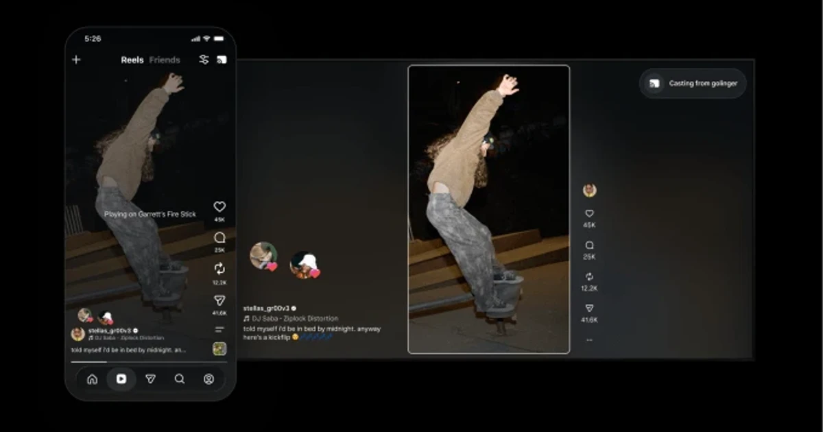 Instagram expands TV app to challenge Netflix and Prime Video