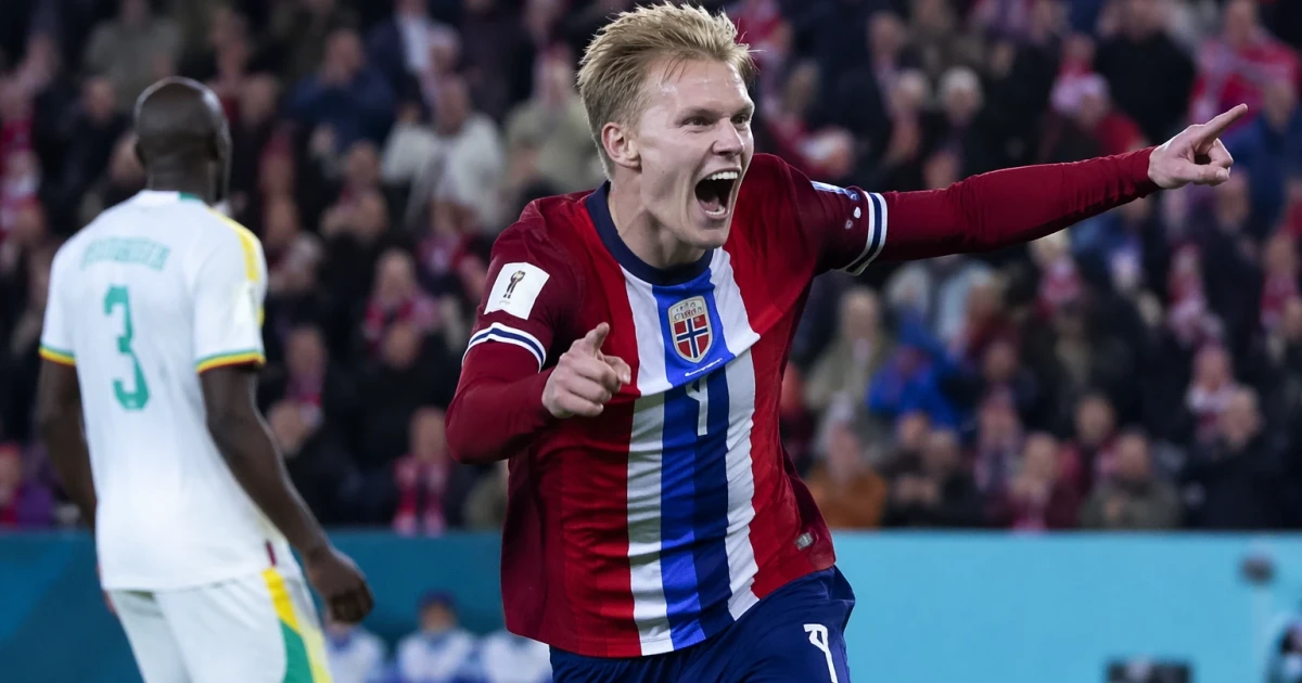 Pedersen scores first Norway goal as Vikings beat Senegal 3-2