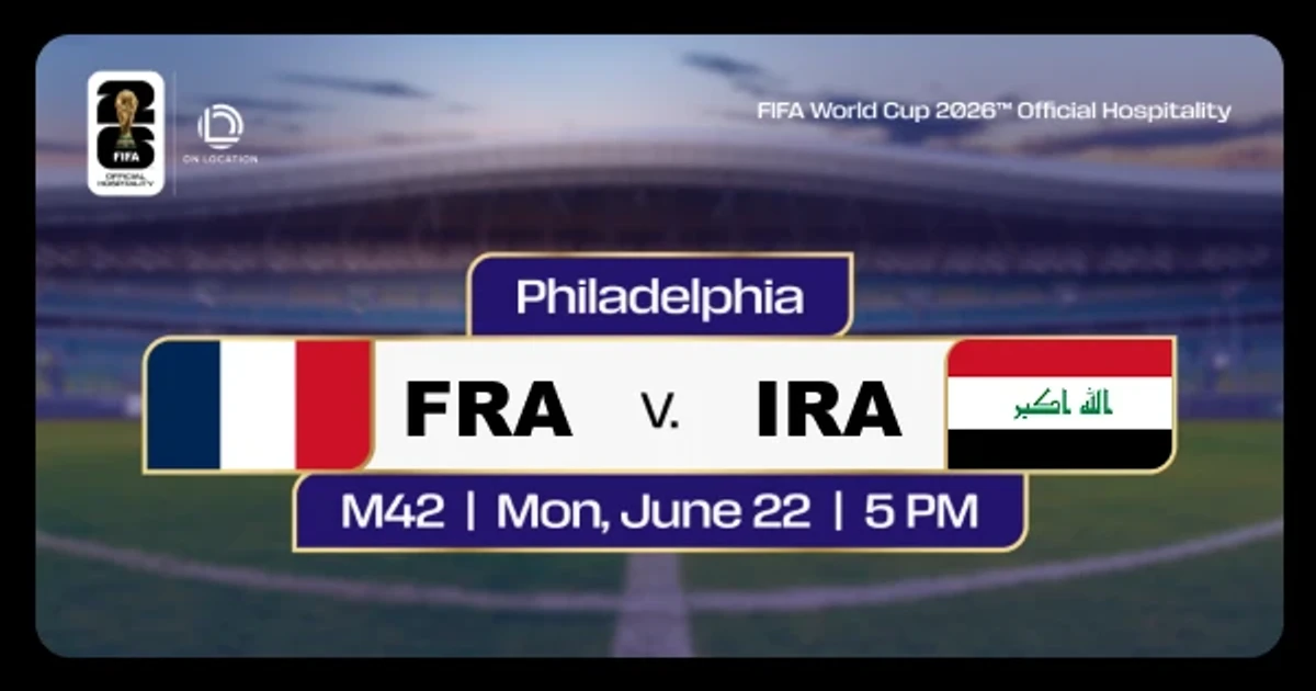 France-Iraq World Cup match delayed by lightning in Philadelphia
