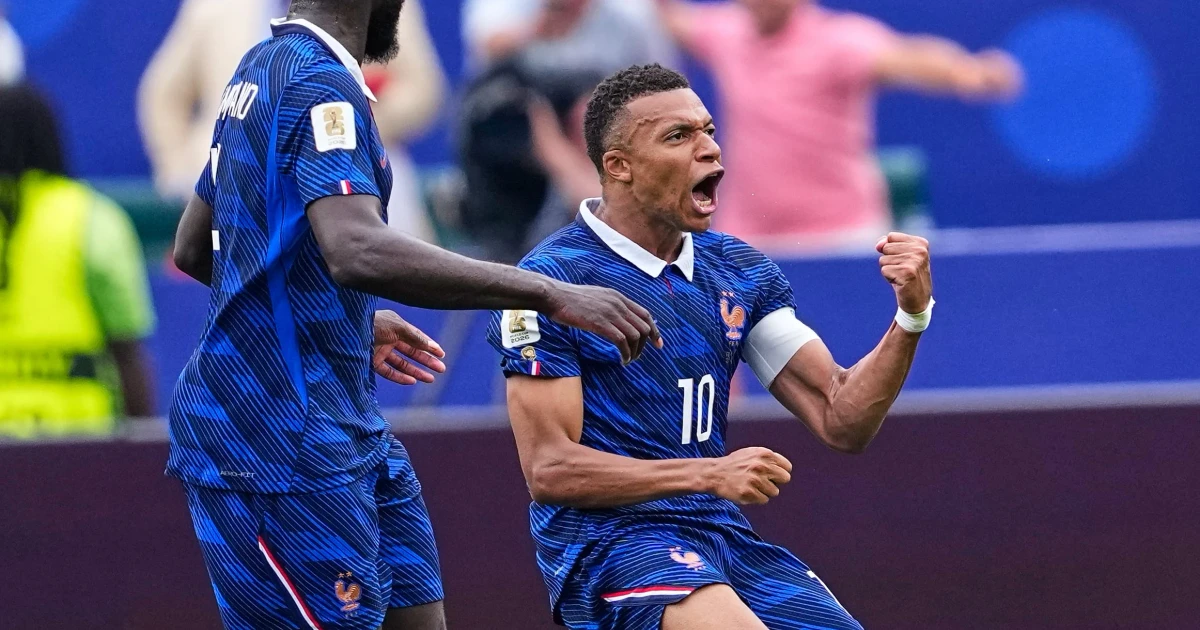 Mbappé breaks France scoring record as Deschamps demands more
