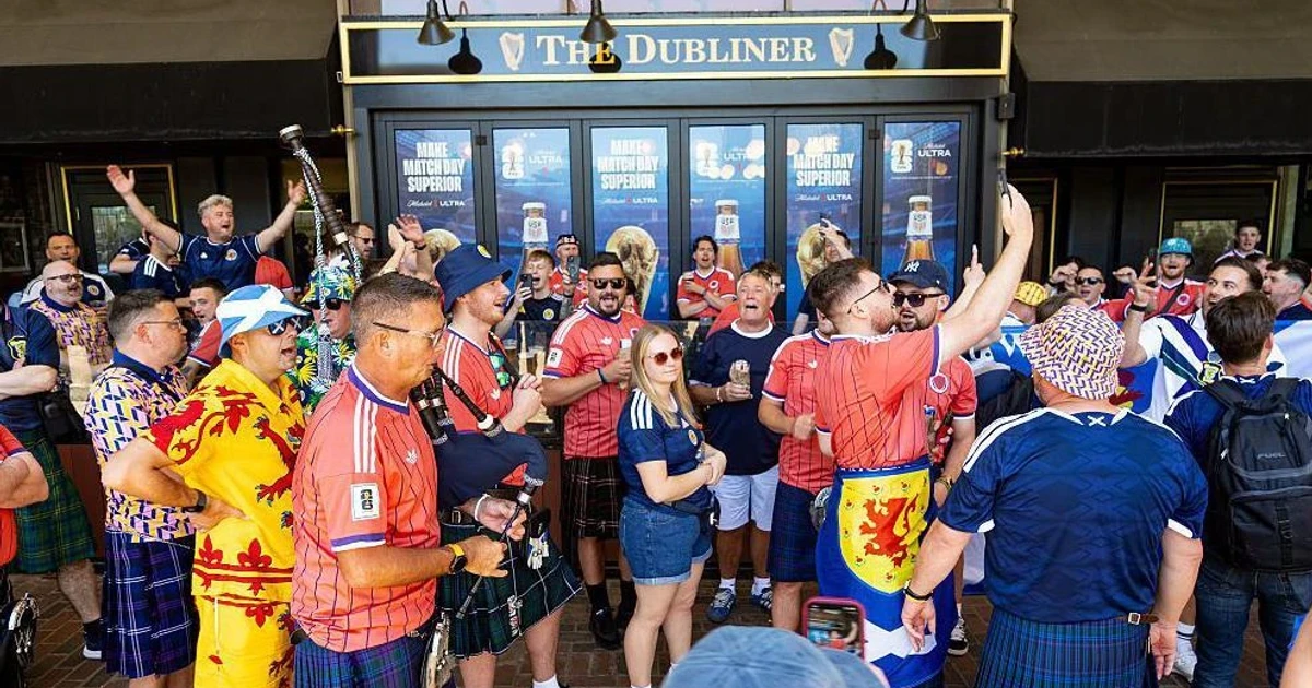 Scotland fans turn Boston into a World Cup party and spending spree