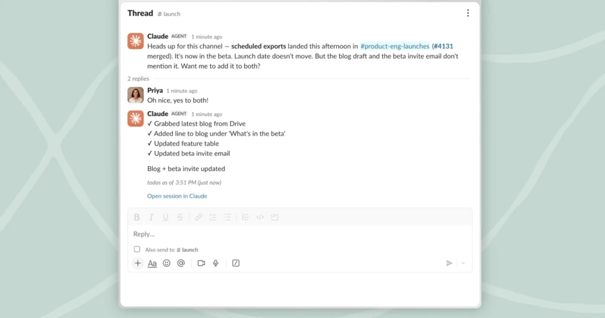 Anthropic puts Claude into Slack as an always-on enterprise teammate