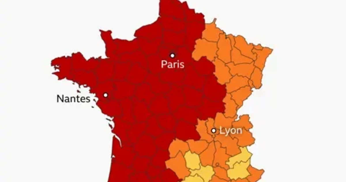 France records its hottest day ever as heat wave grips Europe