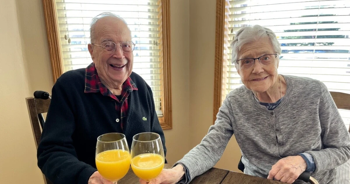 Minnesota couple shares secret to 80 years of marriage