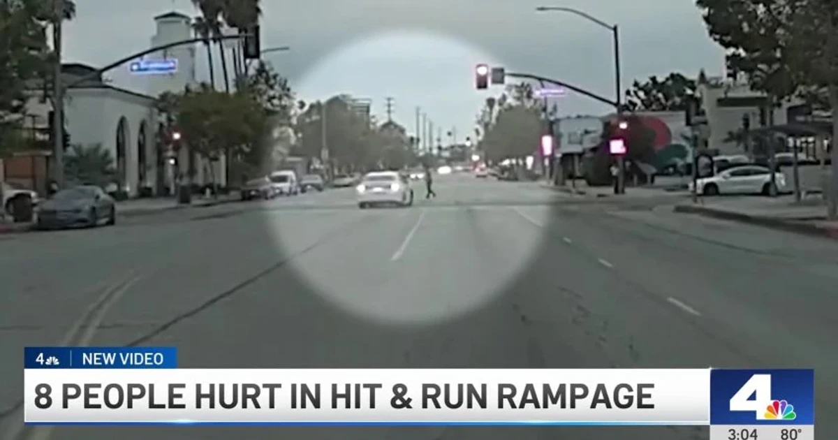 Suspect faces 10 attempted murder charges after Los Angeles rampage