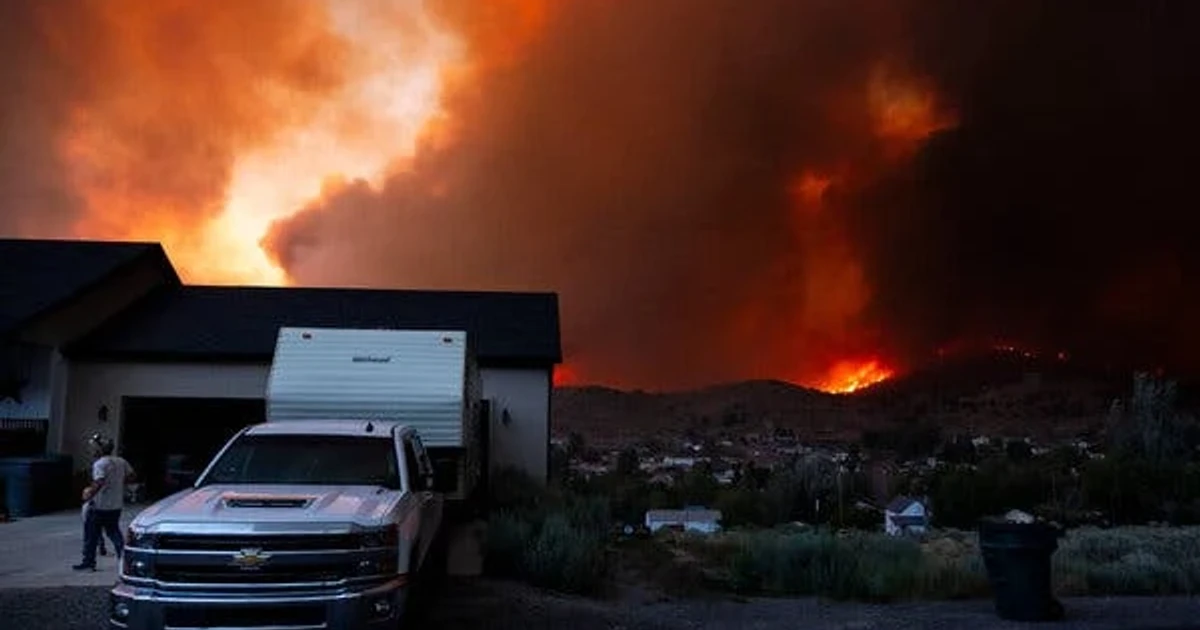 Five wildfires threaten homes and force evacuations across Utah