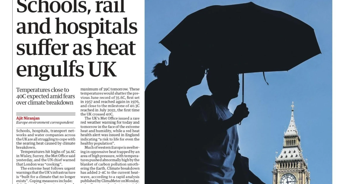 UK braces for record heatwave as England held by Ghana