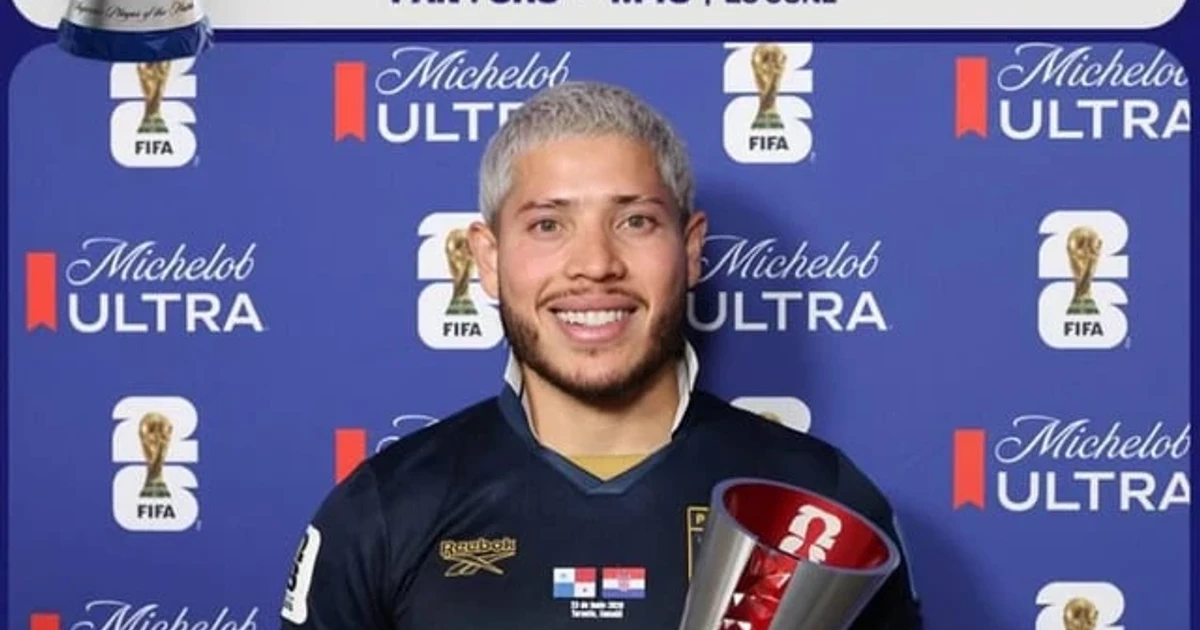 Cristian Martínez named man of the match in Panama's World Cup exit