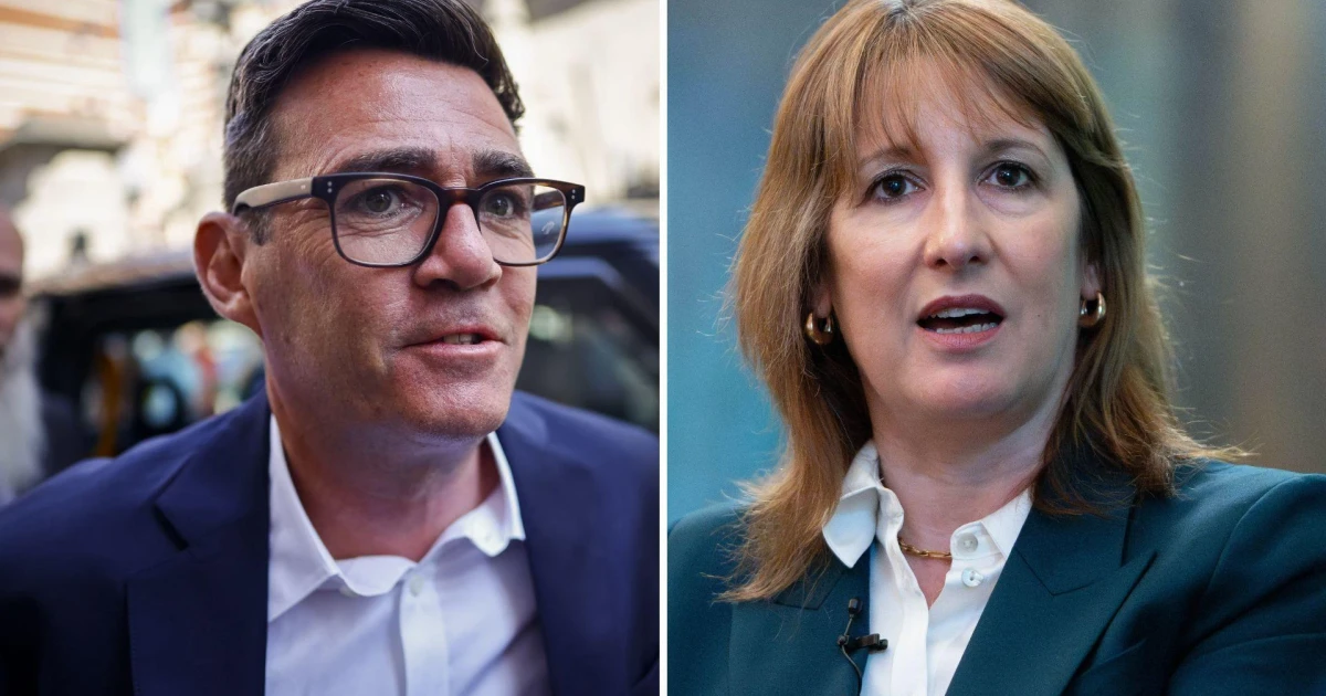 Burnham could sideline Reeves in junior cabinet role, BBC says