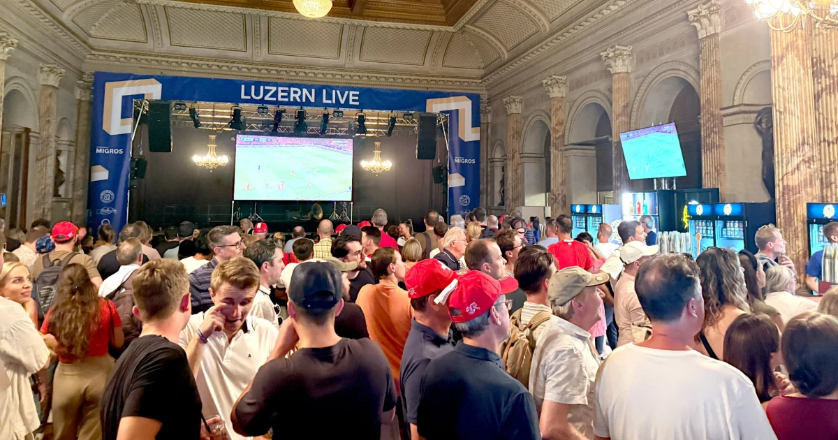 Switzerland issues heat warnings as World Cup fever grips Lucerne