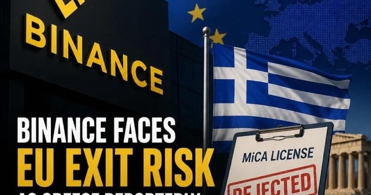 Binance vows to stay in Europe despite EU licence setback