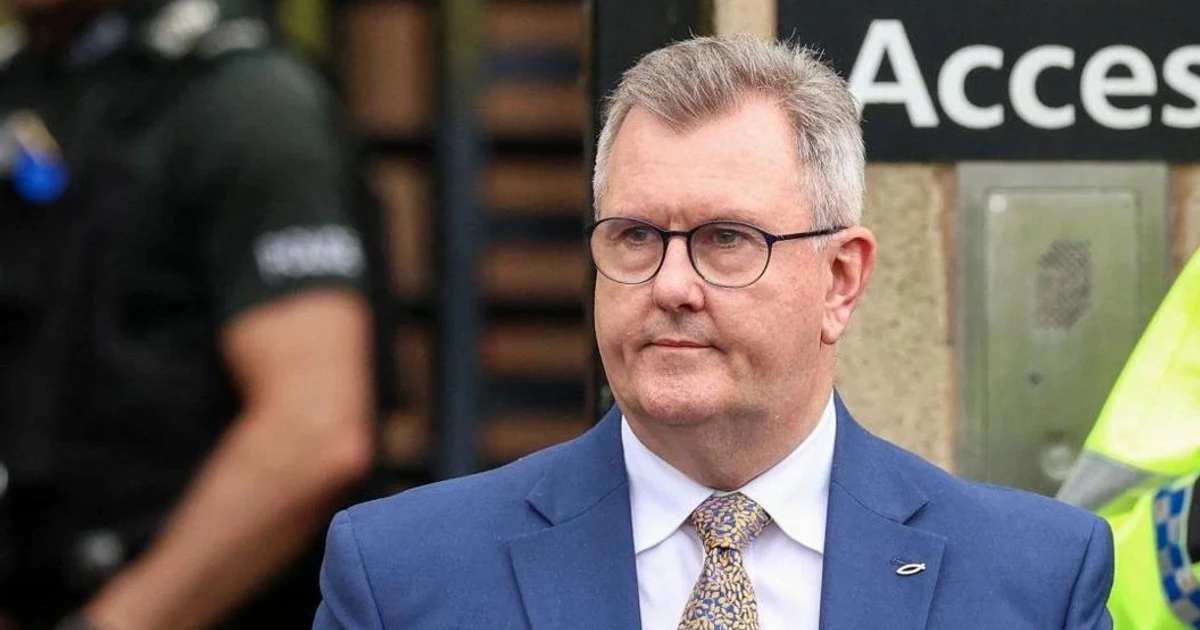 Jeffrey Donaldson seeks to surrender knighthood after child sex convictions